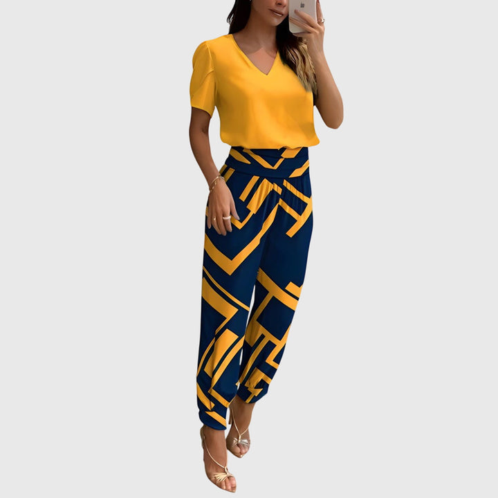Jennifer™ | Stylish Blouse and Pants Set